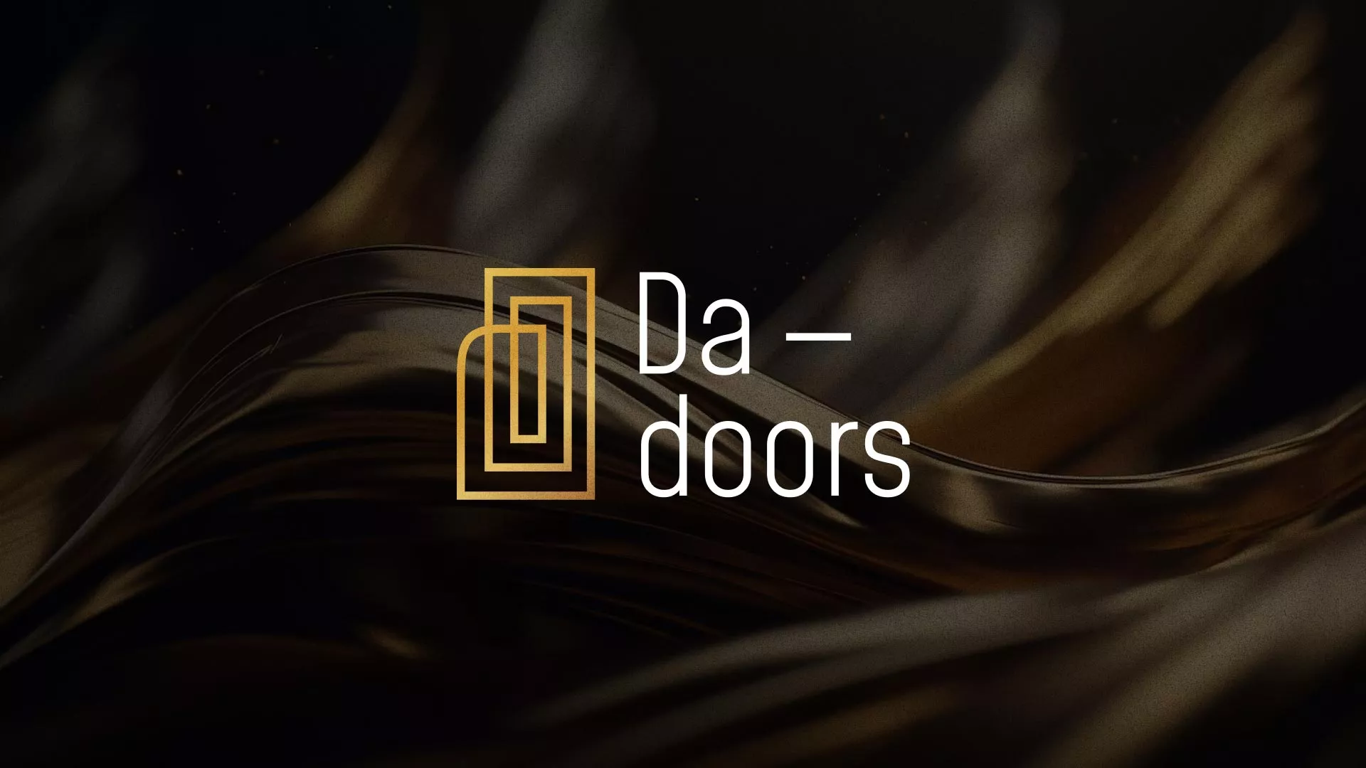 Разработка логотипа для компании «DA-DOORS» в Костомукше